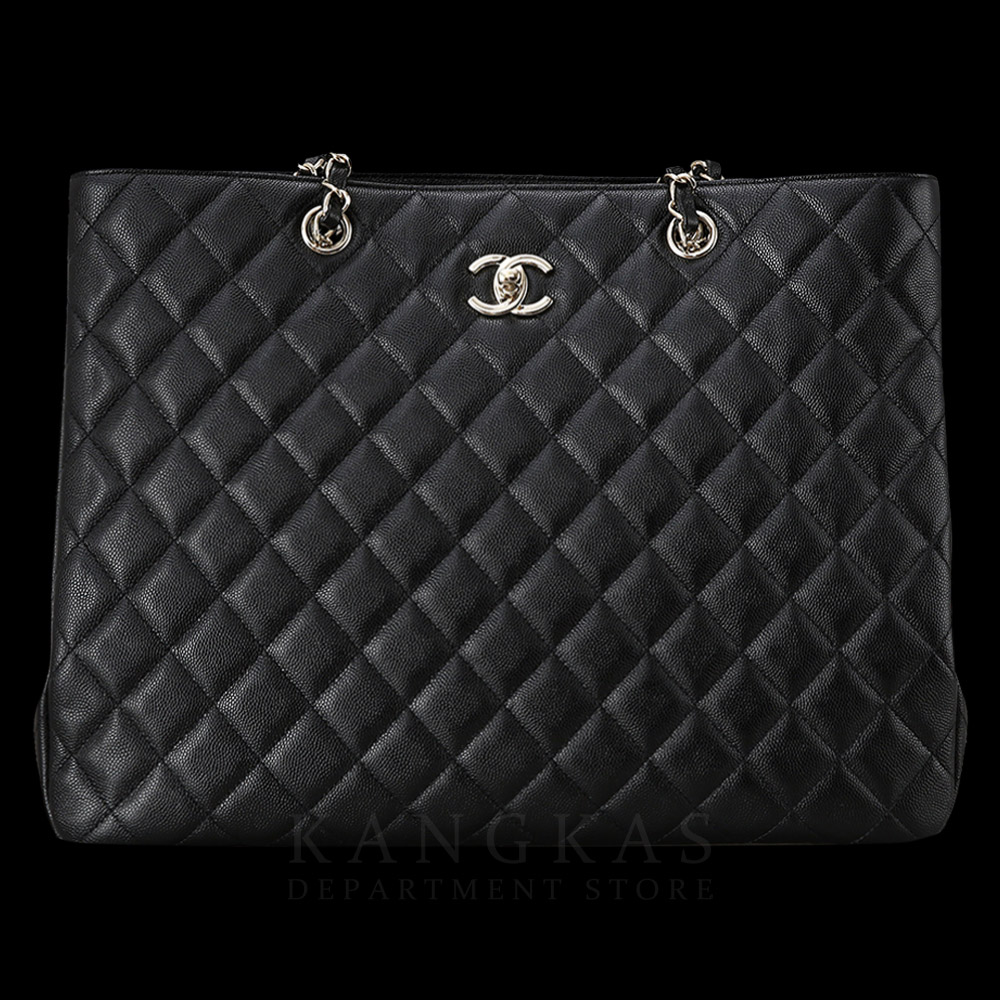 CHANEL(USED) 샤넬 캐비어 CC 타임리스숄더백