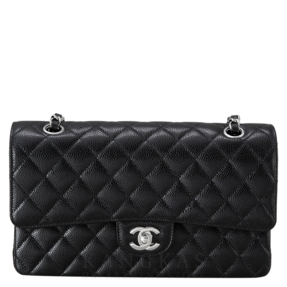 CHANEL(USED)샤넬 클래식 캐비어 미듐 은장 (새제품) NEW PRODUCT