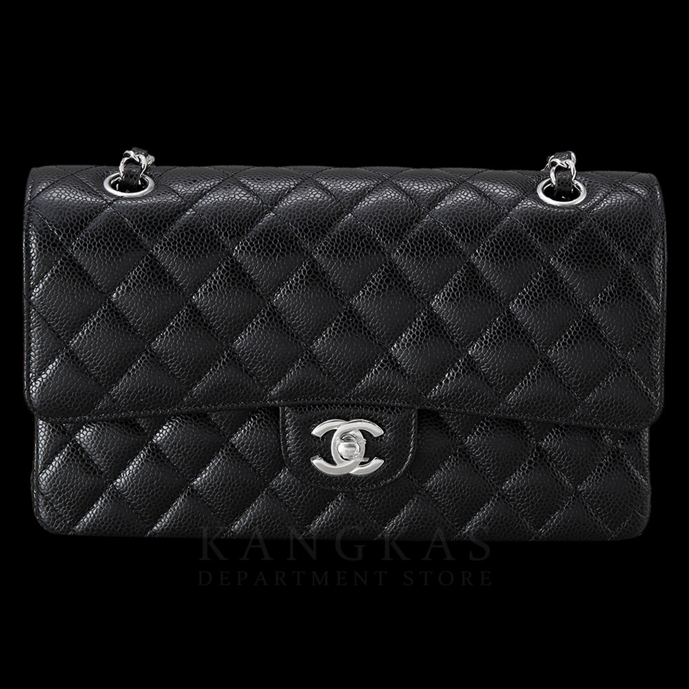 CHANEL(USED)샤넬 클래식 캐비어 미듐 은장 (새제품) NEW PRODUCT