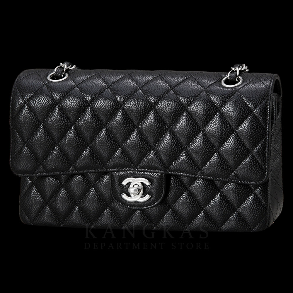 CHANEL(USED)샤넬 클래식 캐비어 미듐 은장 (새제품) NEW PRODUCT