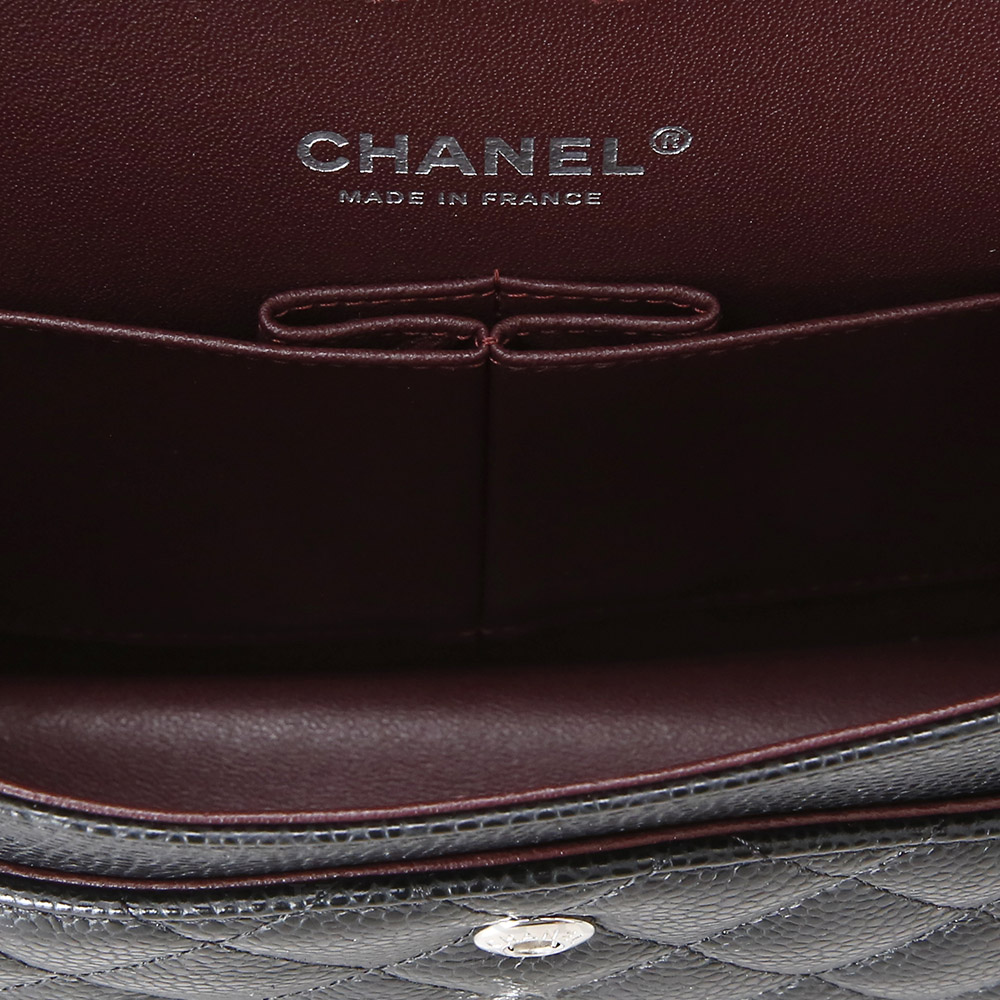 CHANEL(USED)샤넬 클래식 캐비어 미듐 은장 (새제품) NEW PRODUCT