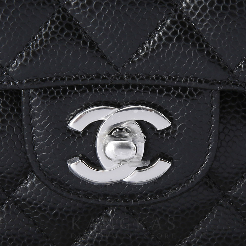CHANEL(USED)샤넬 클래식 캐비어 미듐 은장 (새제품) NEW PRODUCT