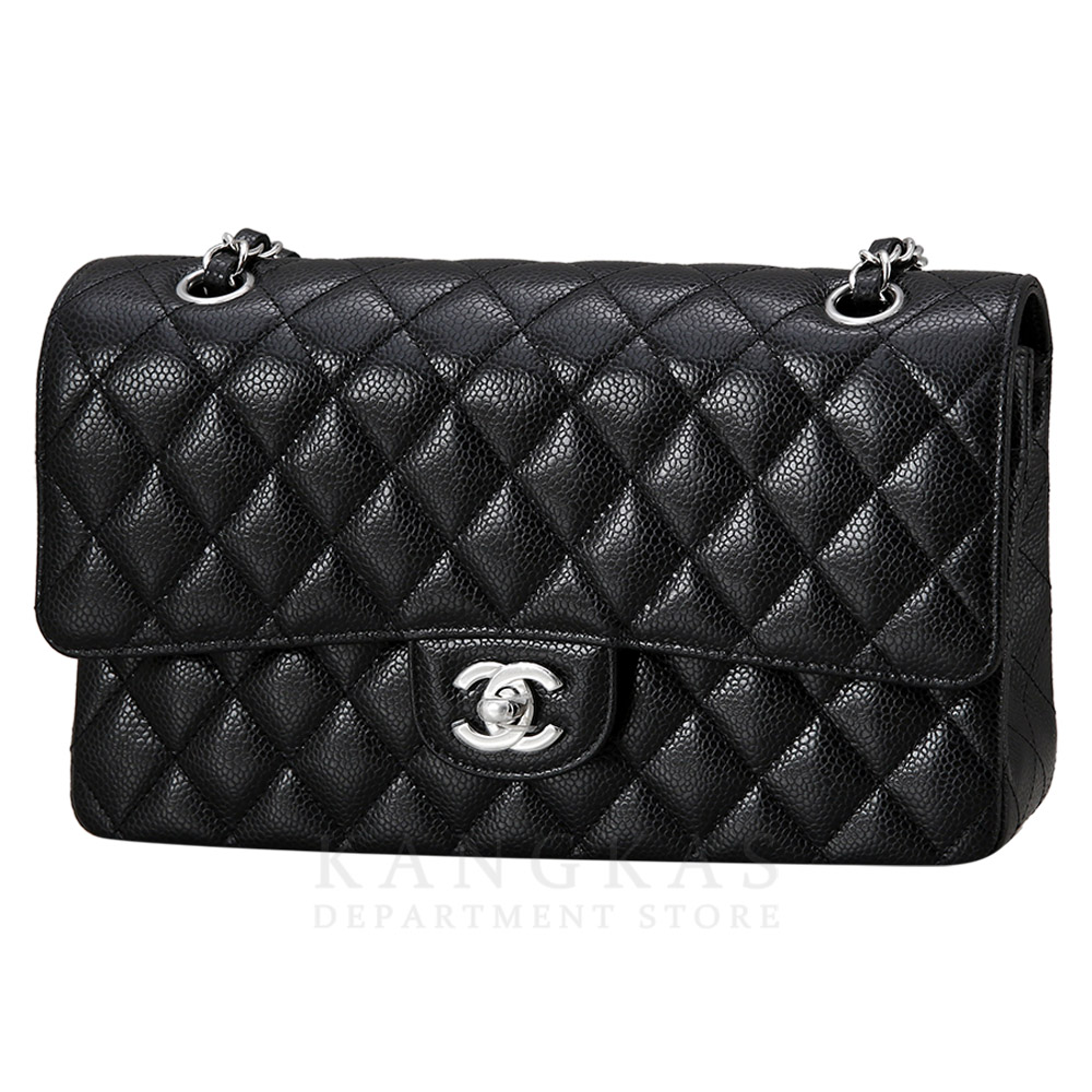 CHANEL(USED)샤넬 클래식 캐비어 미듐 은장 (새제품) NEW PRODUCT