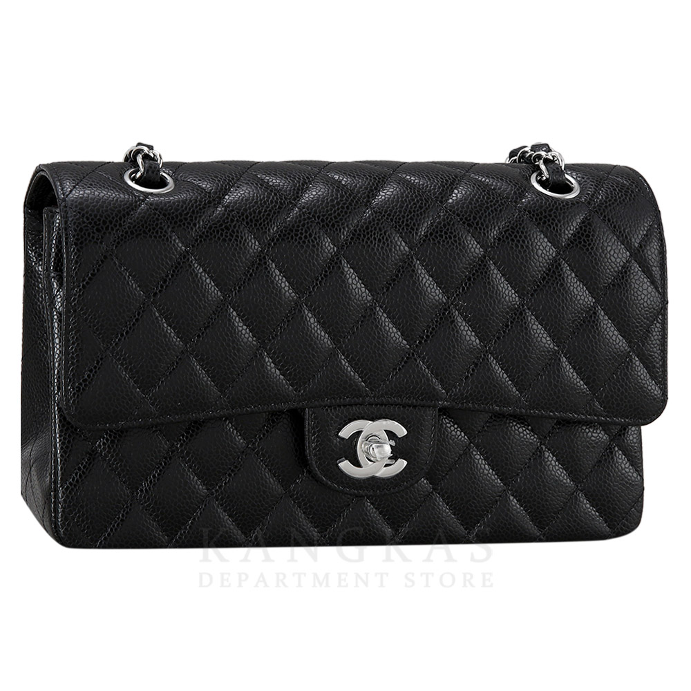 CHANEL(USED)샤넬 클래식 캐비어 미듐 은장 (새제품) NEW PRODUCT