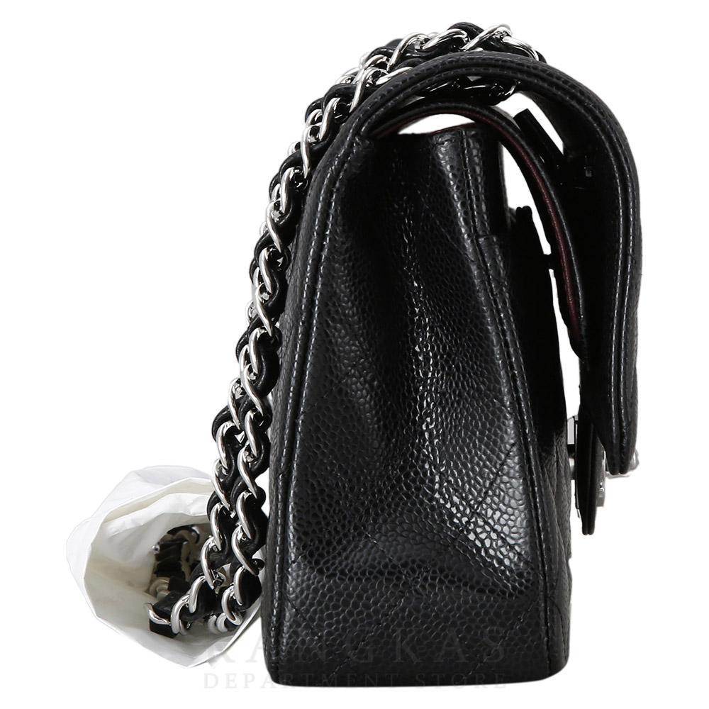 CHANEL(USED)샤넬 클래식 캐비어 미듐 은장 (새제품) NEW PRODUCT