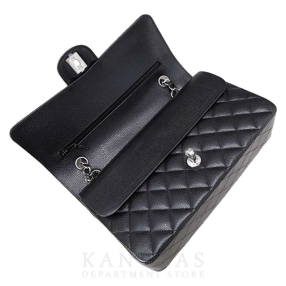 CHANEL(USED)샤넬 클래식 캐비어 미듐 은장 (새제품) NEW PRODUCT