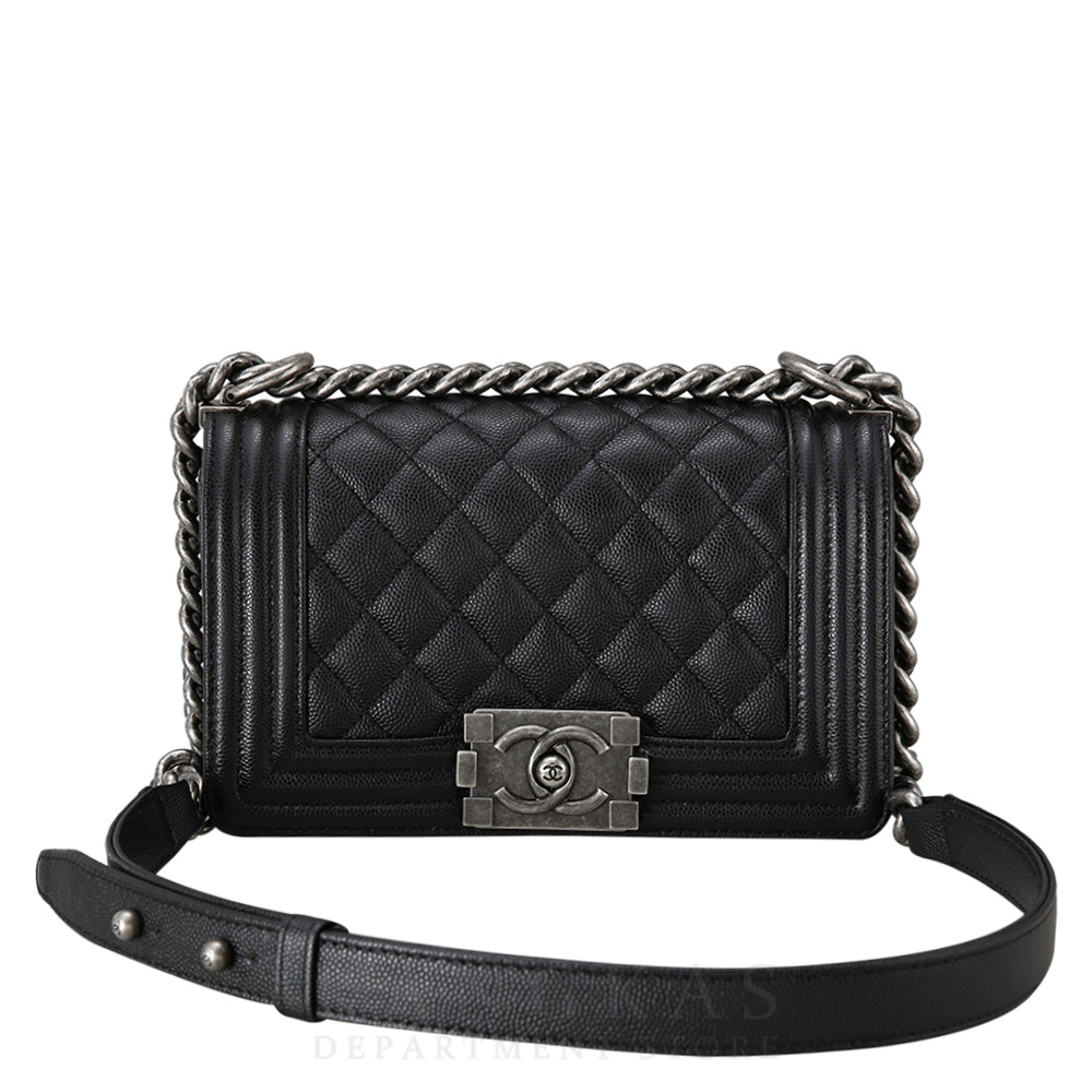 CHANEL(USED)샤넬 보이샤넬 스몰 은장