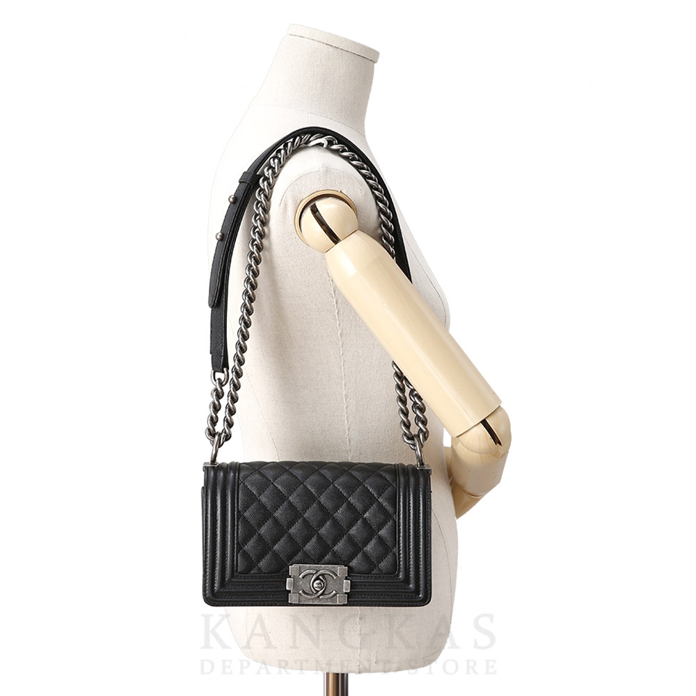 CHANEL(USED)샤넬 보이샤넬 스몰 은장