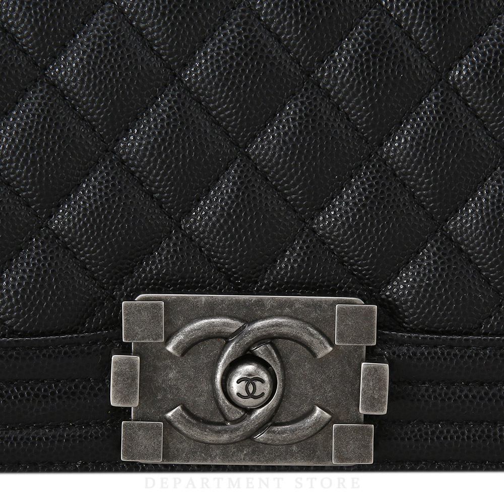 CHANEL(USED)샤넬 보이샤넬 스몰 은장