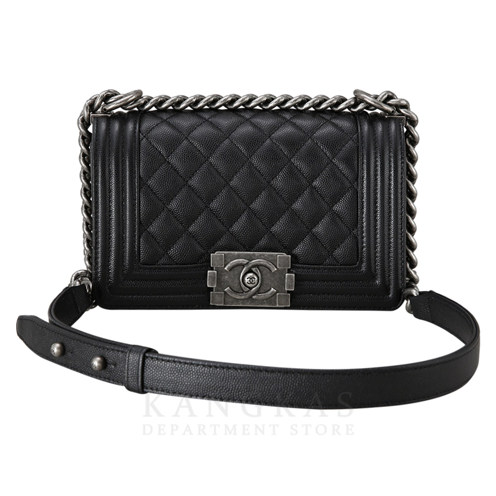 CHANEL(USED)샤넬 보이샤넬 스몰 은장