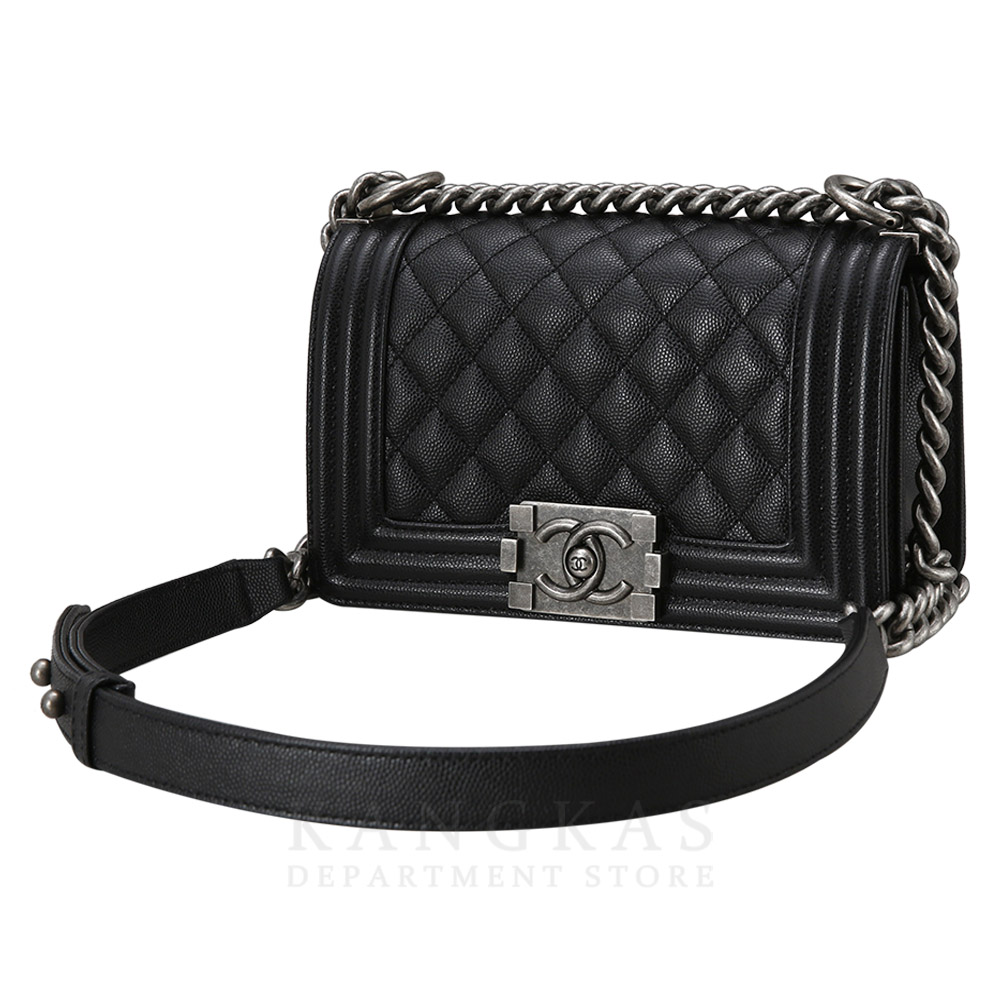 CHANEL(USED)샤넬 보이샤넬 스몰 은장