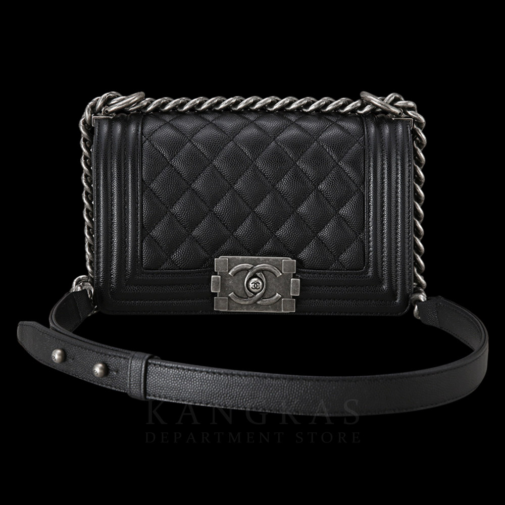 CHANEL(USED)샤넬 보이샤넬 스몰 은장