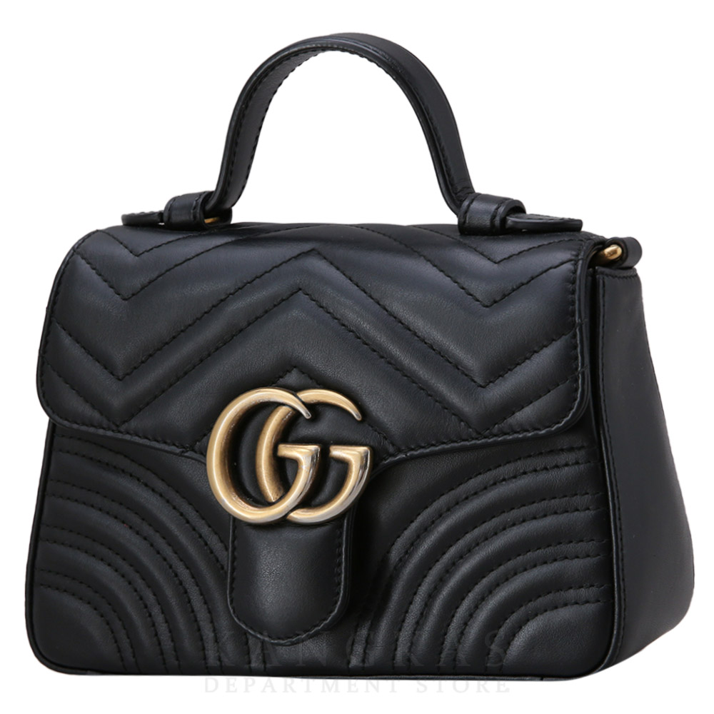 GUCCI(USED)구찌 547260 GG마몽 마틀라세 탑 핸들백