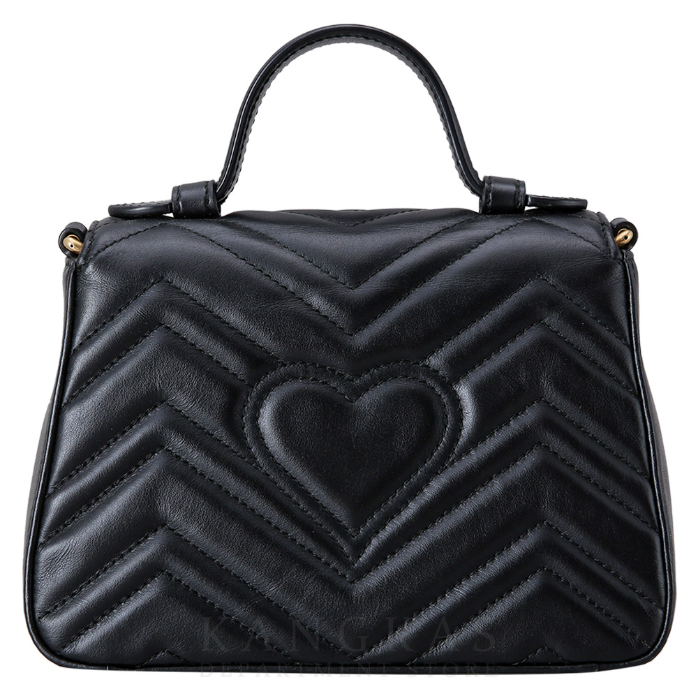 GUCCI(USED)구찌 547260 GG마몽 마틀라세 탑 핸들백