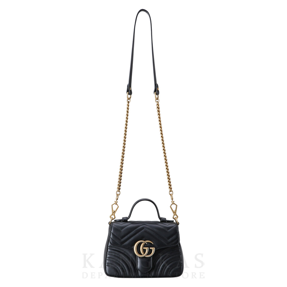 GUCCI(USED)구찌 547260 GG마몽 마틀라세 탑 핸들백