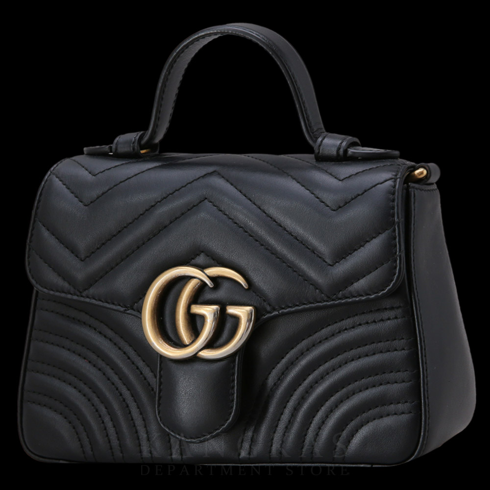 GUCCI(USED)구찌 547260 GG마몽 마틀라세 탑 핸들백