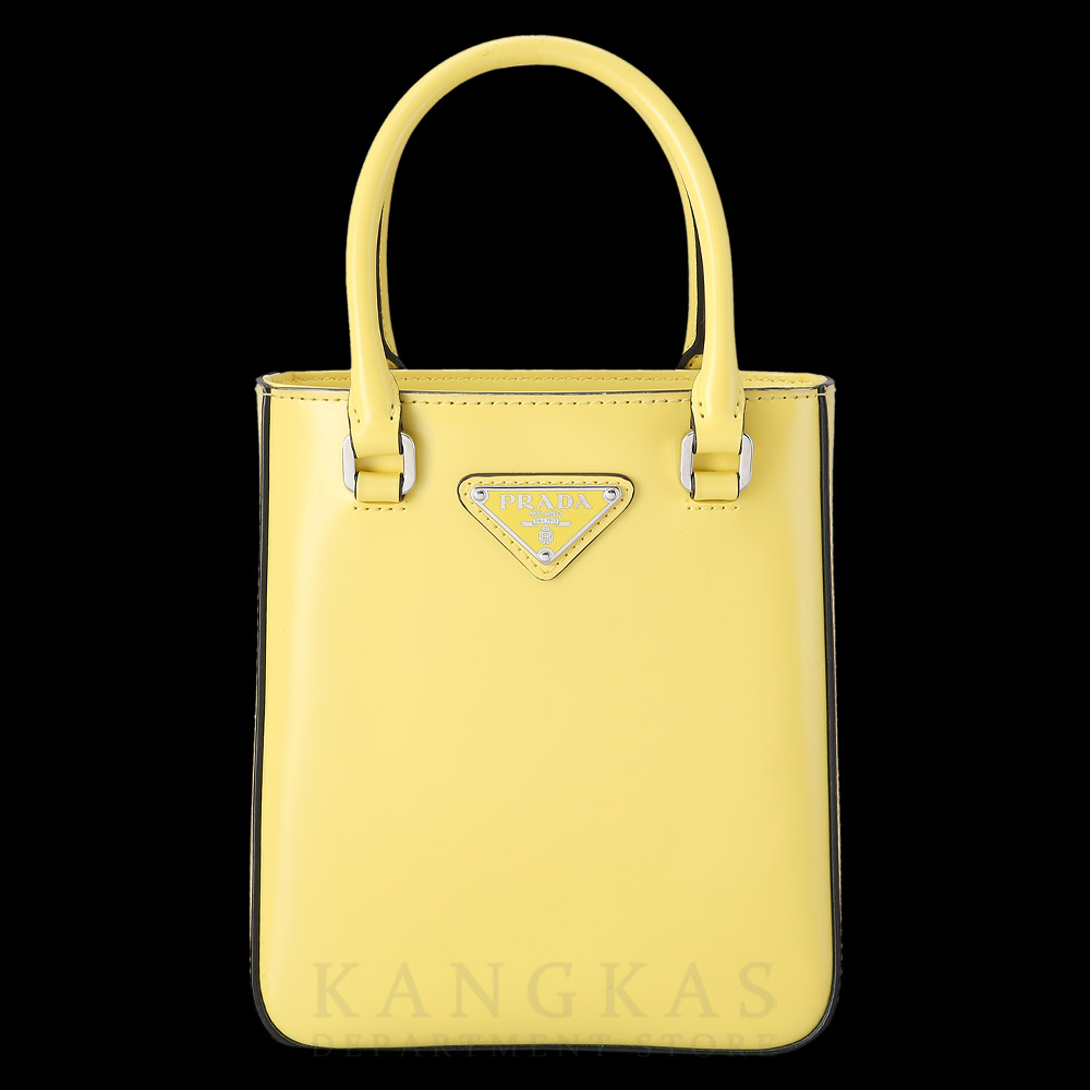 PRADA(NEW)프라다 1ba331 스몰 브러쉬드 레더 토트백