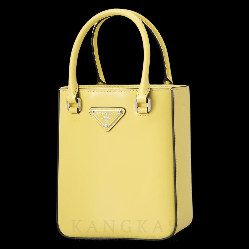 PRADA(NEW)프라다 1ba331 스몰 브러쉬드 레더 토트백