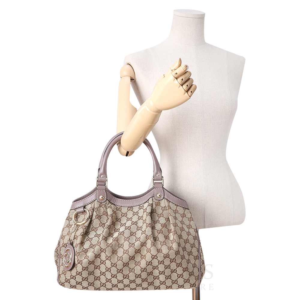 GUCCI(USED)구찌 211944 GG자가드 수키백