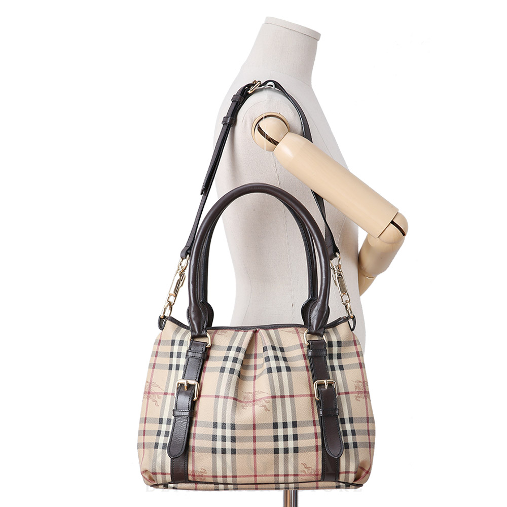 BURBERRY(USED)버버리 하우스체크 토트겸 숄더백