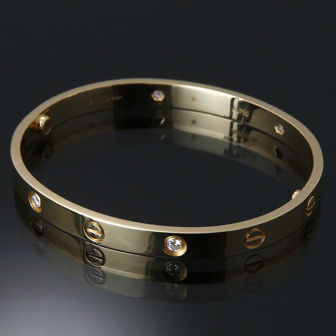 CARTIER(USED)까르띠에 4P 러브 브레이슬릿 #18
