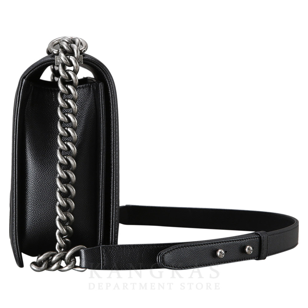 CHANEL(USED)샤넬 캐비어 보이샤넬 뉴미듐