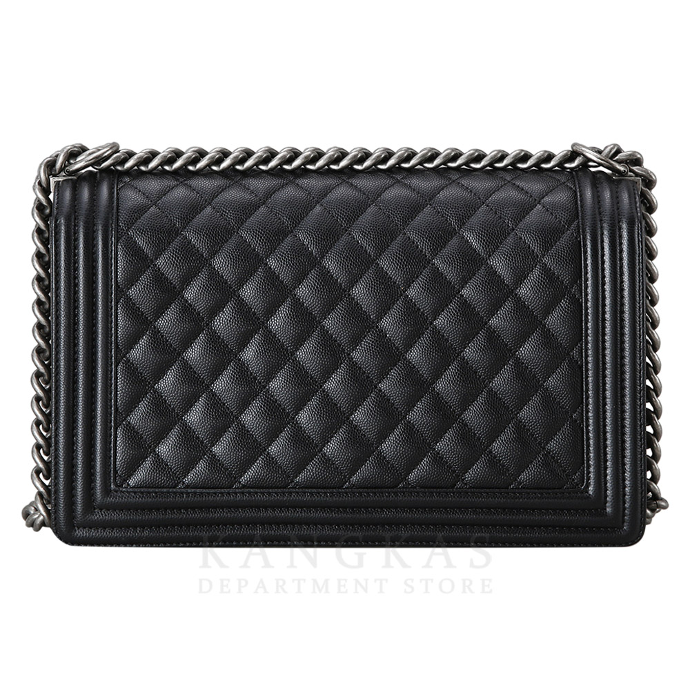 CHANEL(USED)샤넬 캐비어 보이샤넬 뉴미듐