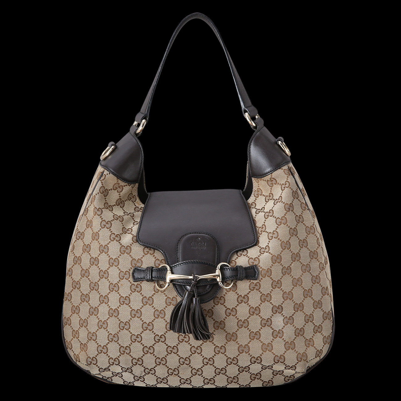 GUCCI(USED)구찌 322226 GG 자가드 호보 숄더백