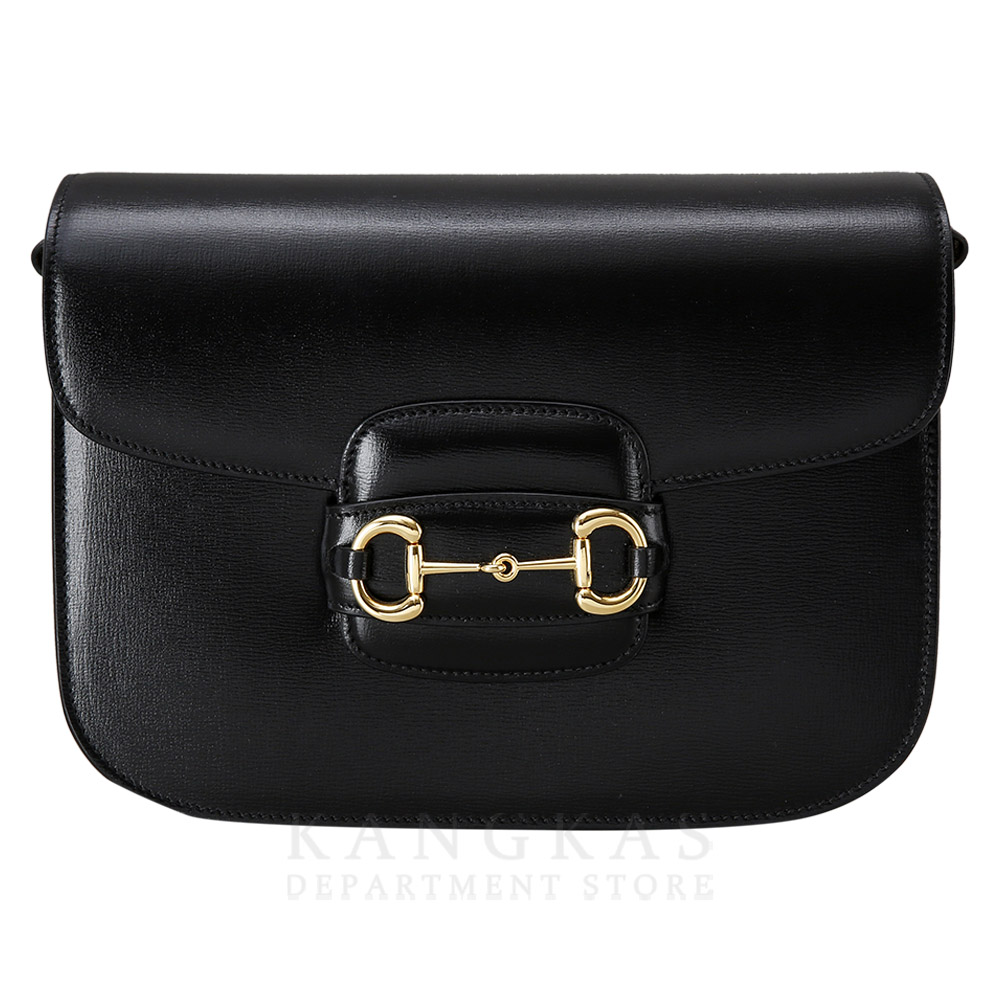 GUCCI(USED)구찌 602204 1955 레더 홀스빗 레더 숄더백