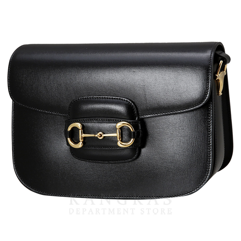 GUCCI(USED)구찌 602204 1955 레더 홀스빗 레더 숄더백