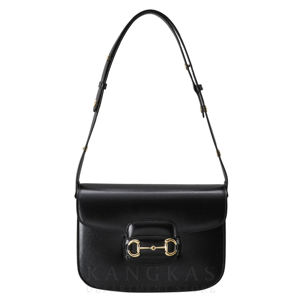 GUCCI(USED)구찌 602204 1955 레더 홀스빗 레더 숄더백