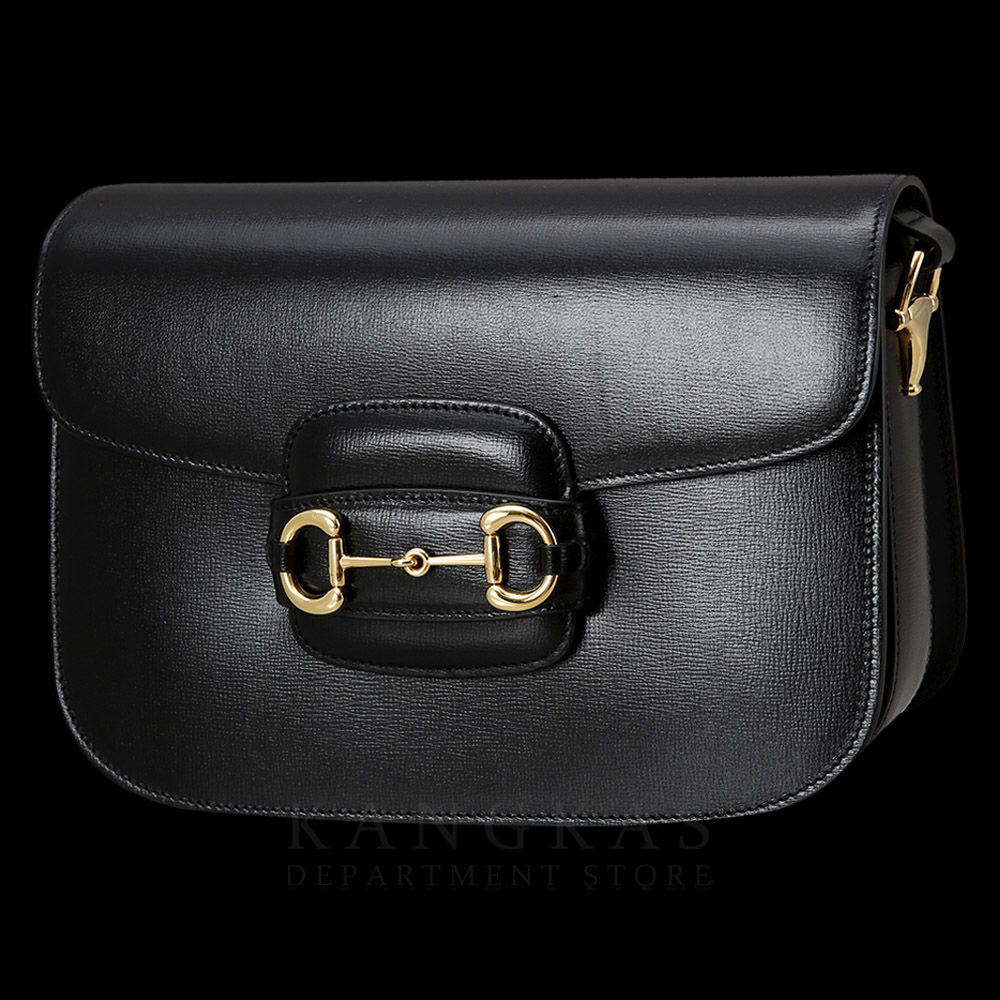 GUCCI(USED)구찌 602204 1955 레더 홀스빗 레더 숄더백