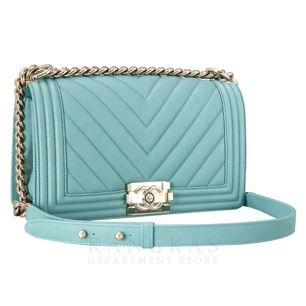 CHANEL(USED)샤넬 보이샤넬 쉐브론 미듐