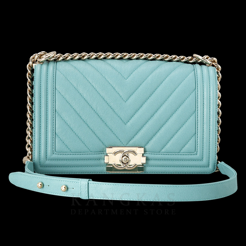 CHANEL(USED)샤넬 보이샤넬 쉐브론 미듐