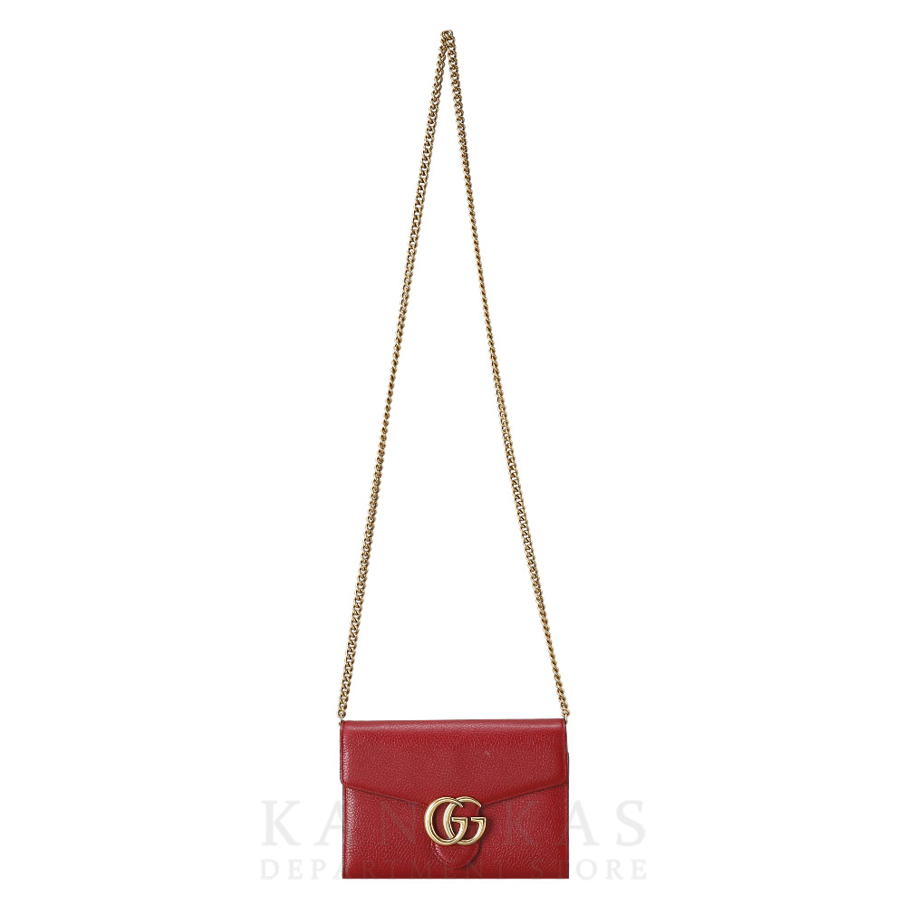 GUCCI(USED)구찌 401232 GG마몽 체인 크로스백