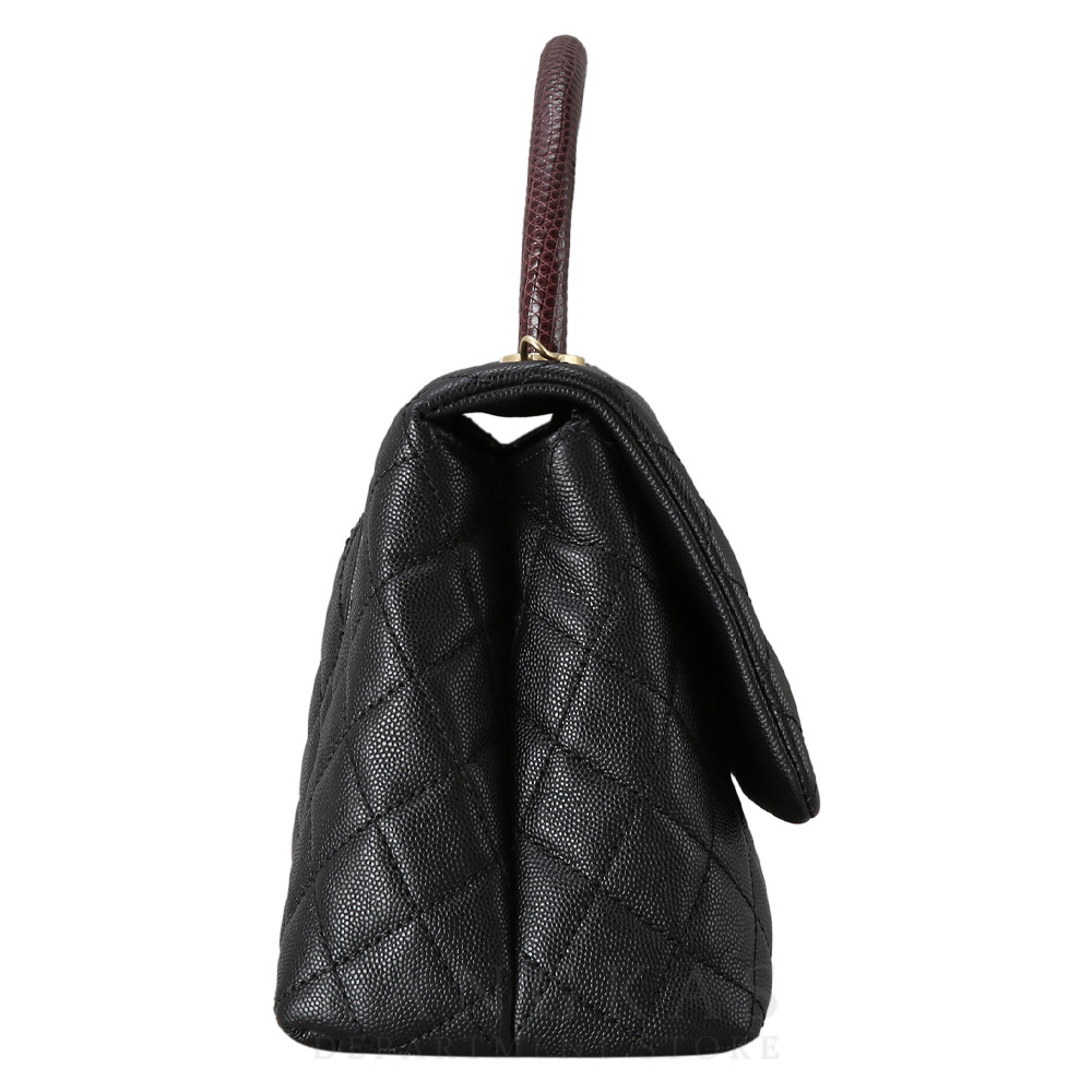 CHANEL(USED)샤넬 캐비어 코코핸들 미듐