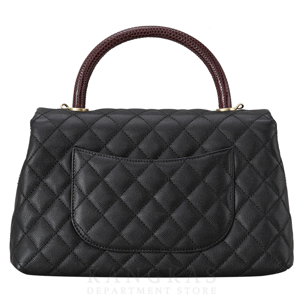 CHANEL(USED)샤넬 캐비어 코코핸들 미듐