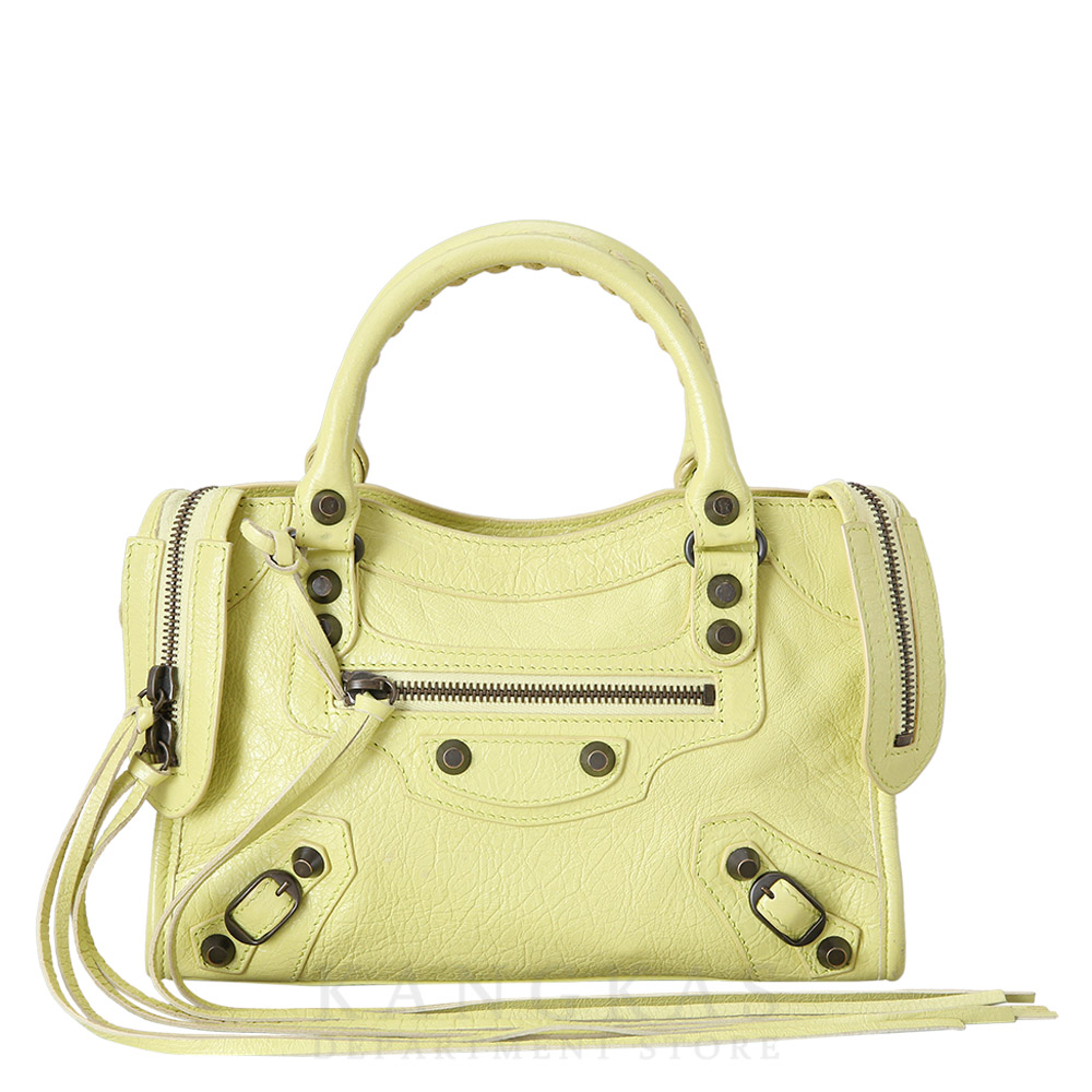 BALENCIAGA(USED)발렌시아가 300295 모터 미니 시티백
