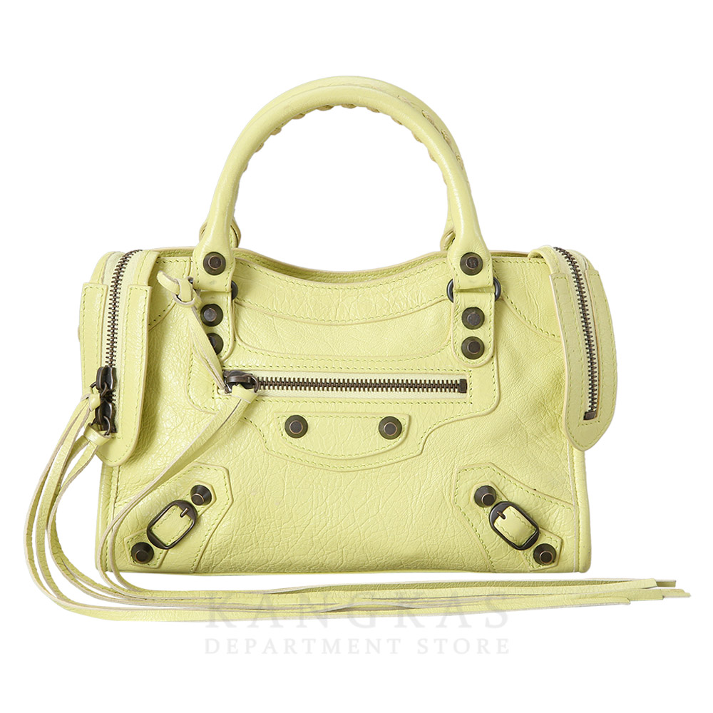 BALENCIAGA(USED)발렌시아가 300295 모터 미니 시티백