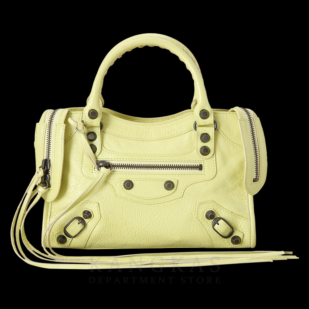 BALENCIAGA(USED)발렌시아가 300295 모터 미니 시티백