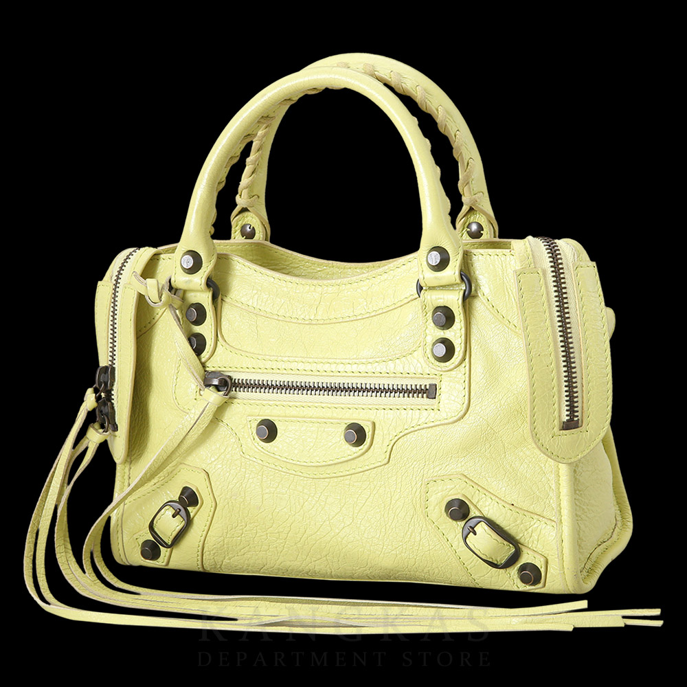 BALENCIAGA(USED)발렌시아가 300295 모터 미니 시티백