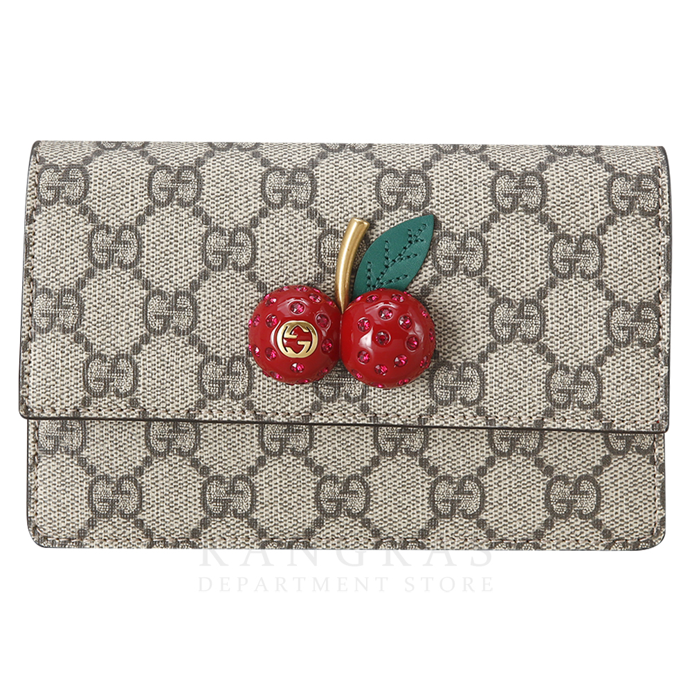 GUCCI(USED)구찌 481291 GG수프림 체리 미니 체인백