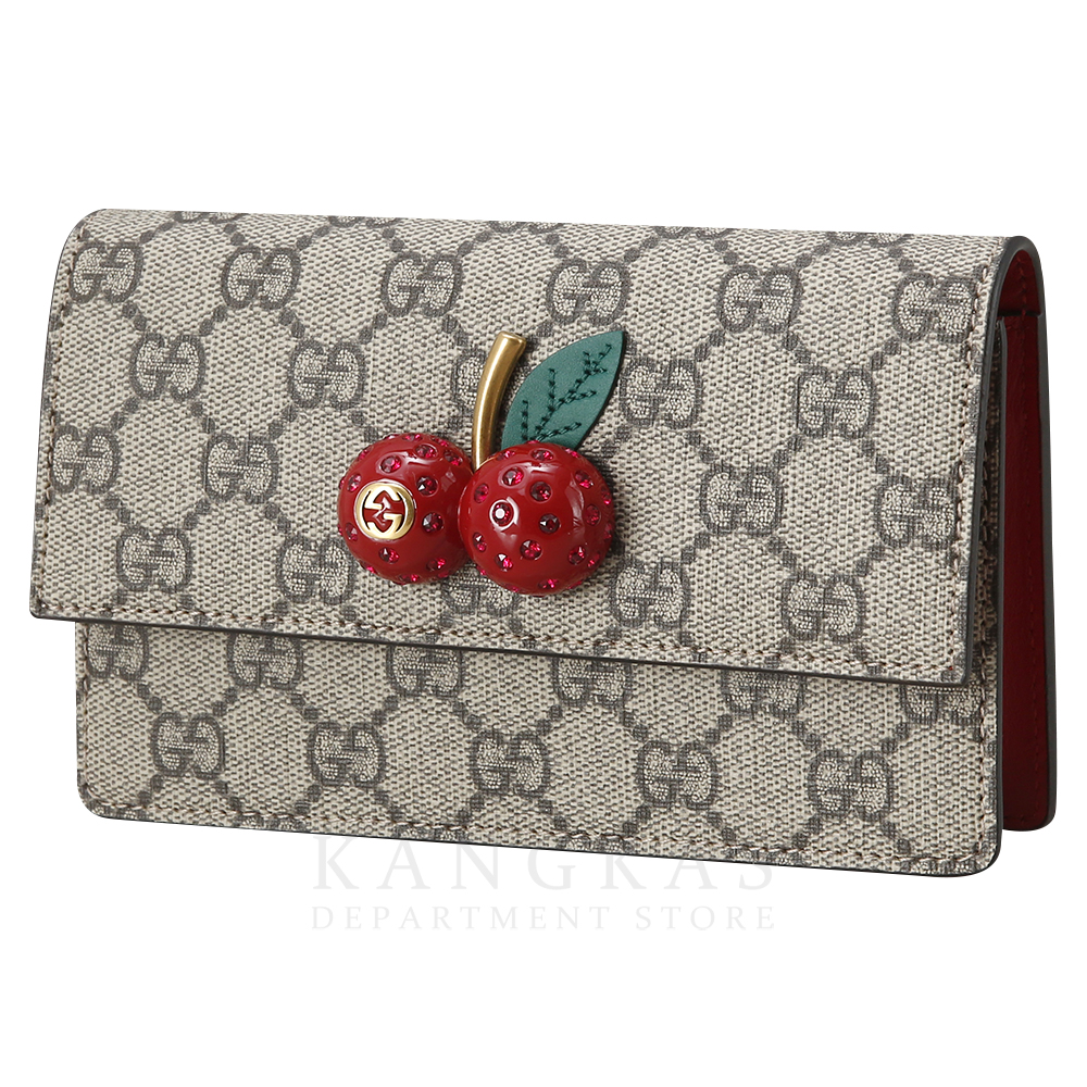 GUCCI(USED)구찌 481291 GG수프림 체리 미니 체인백