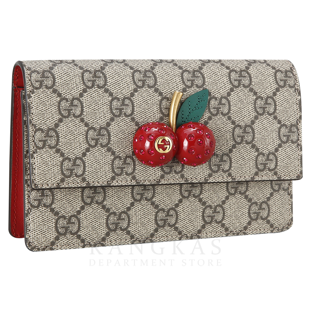 GUCCI(USED)구찌 481291 GG수프림 체리 미니 체인백