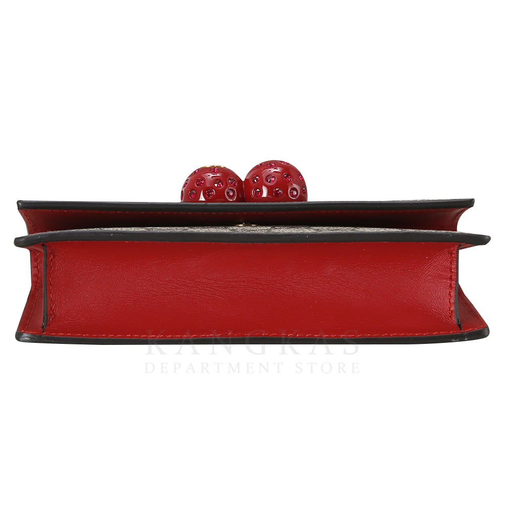GUCCI(USED)구찌 481291 GG수프림 체리 미니 체인백