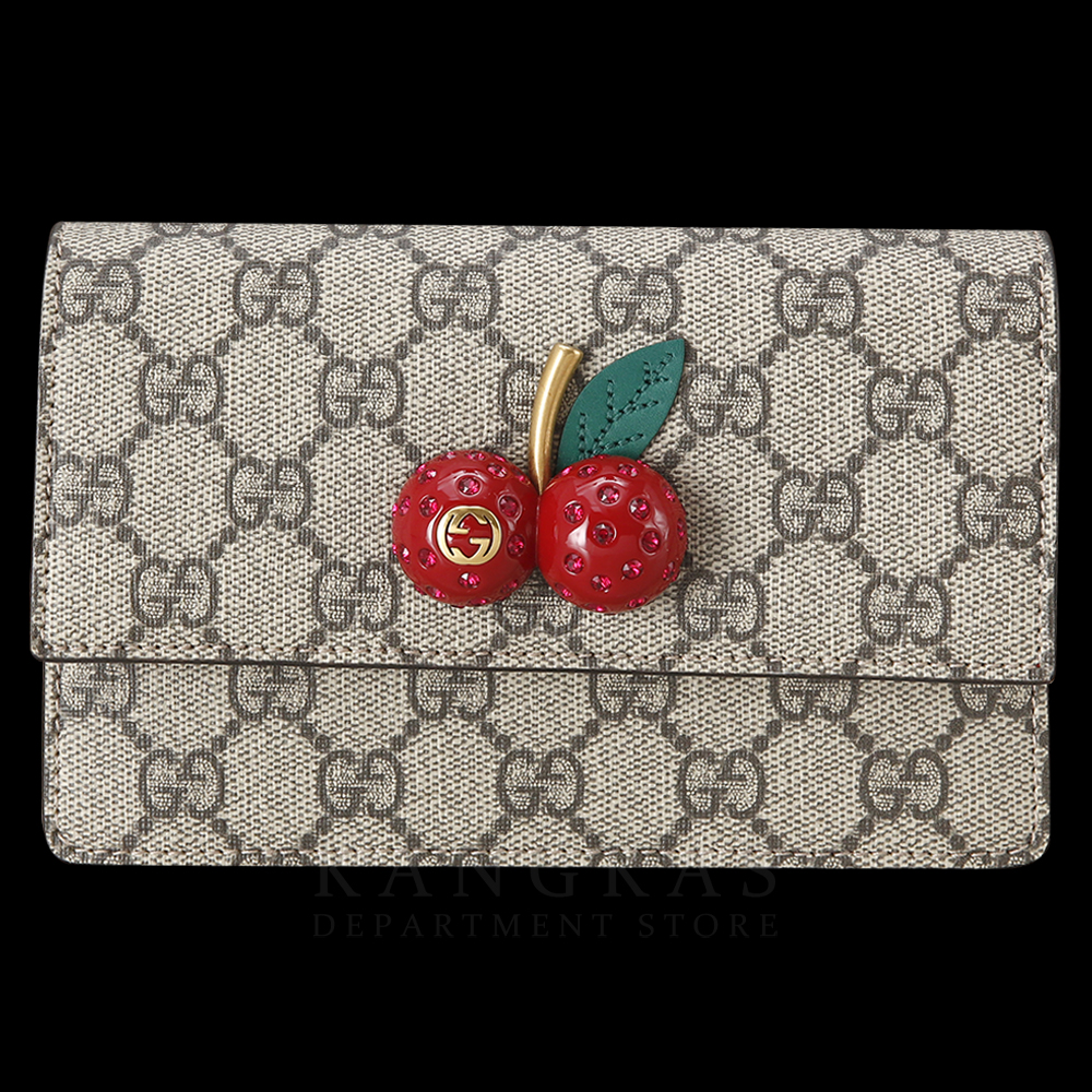 GUCCI(USED)구찌 481291 GG수프림 체리 미니 체인백