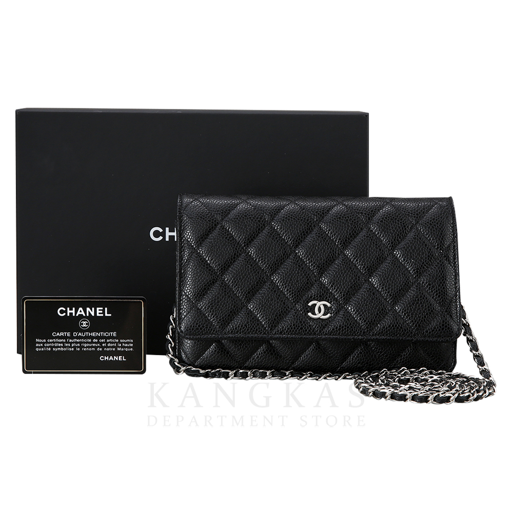 CHANEL(USED)샤넬 캐비어 클래식 WOC