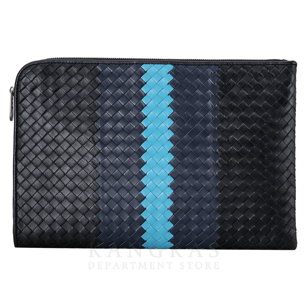 BOTTEGA VENETA(USED)보테가베네타 인트레치아토 다큐먼트 클러치
