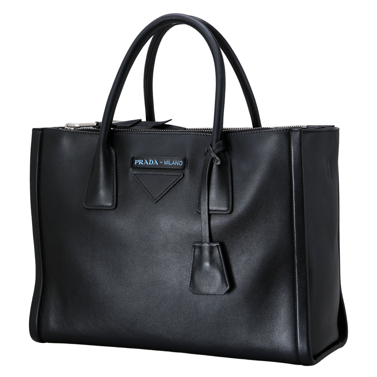 PRADA(USED)프라다 1ba183 그레이스 카프 토트겸 숄더백