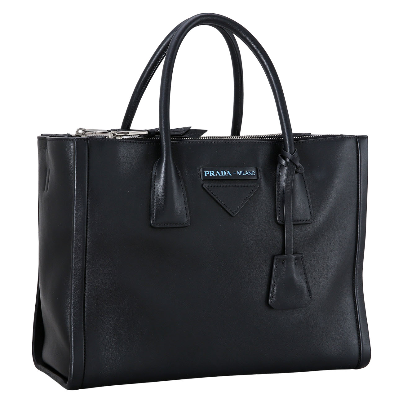 PRADA(USED)프라다 1ba183 그레이스 카프 토트겸 숄더백